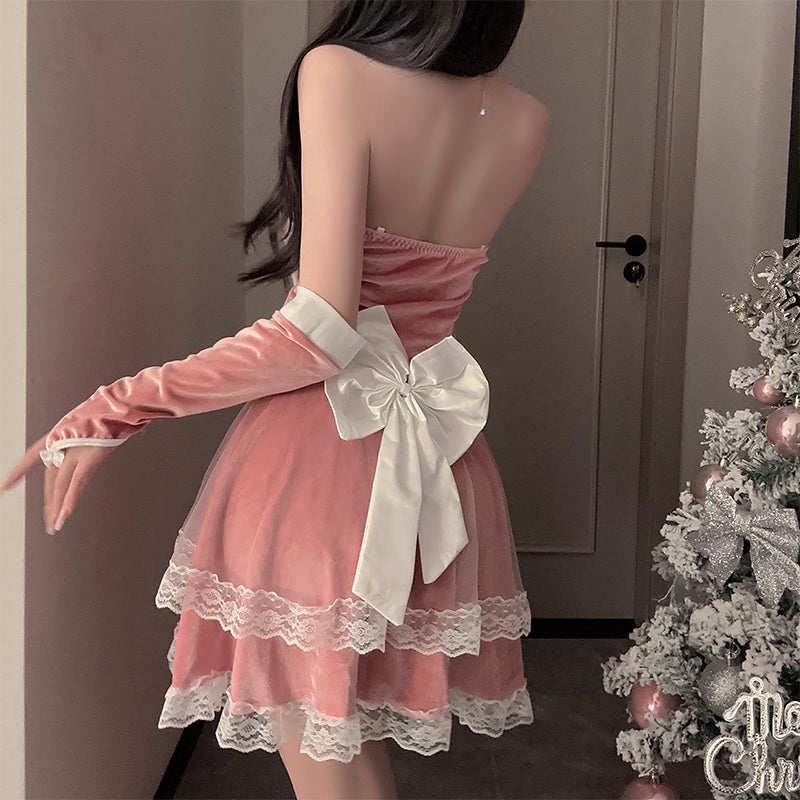 圣诞兔女郎COS战袍