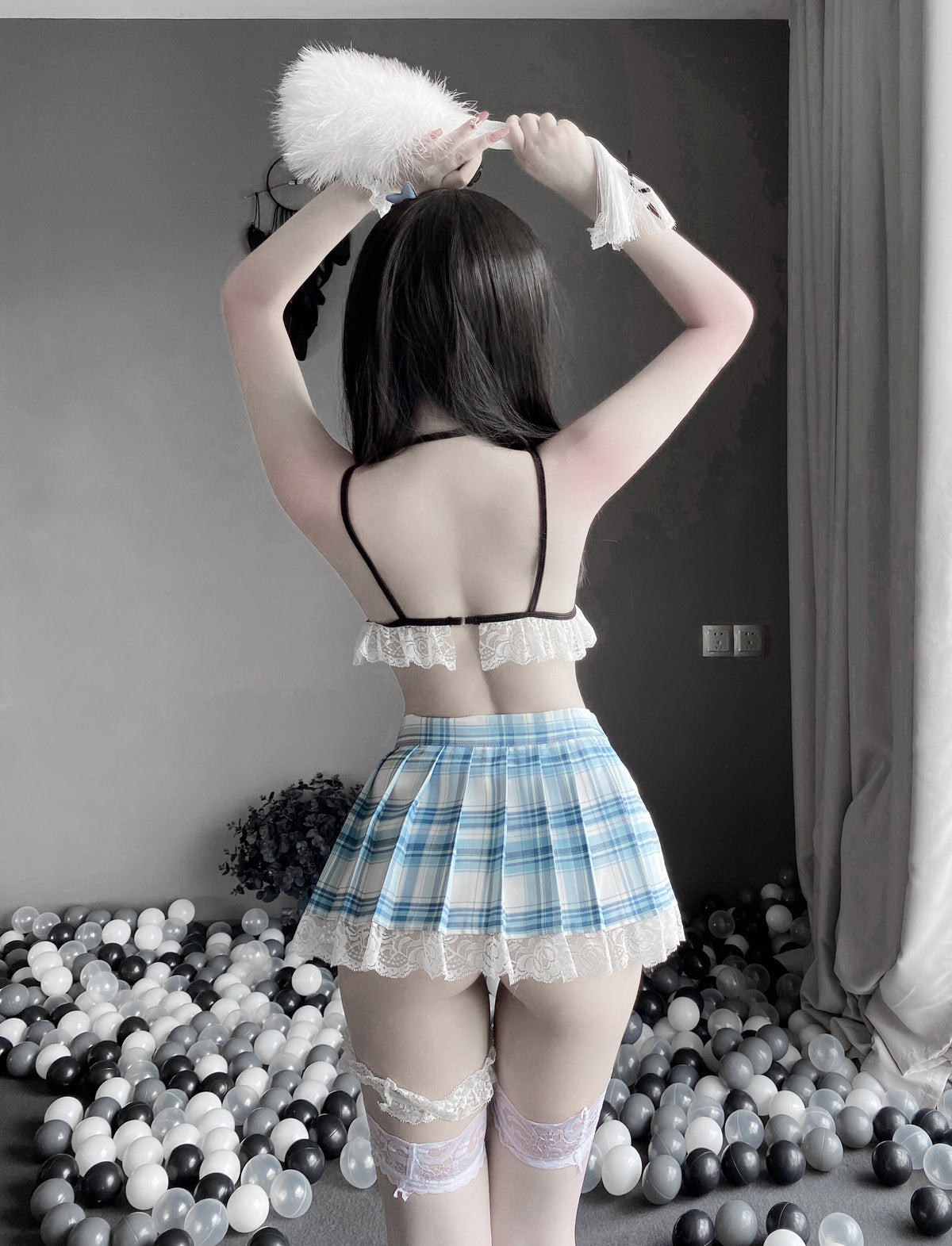 甜美蝴蝶结日系JK