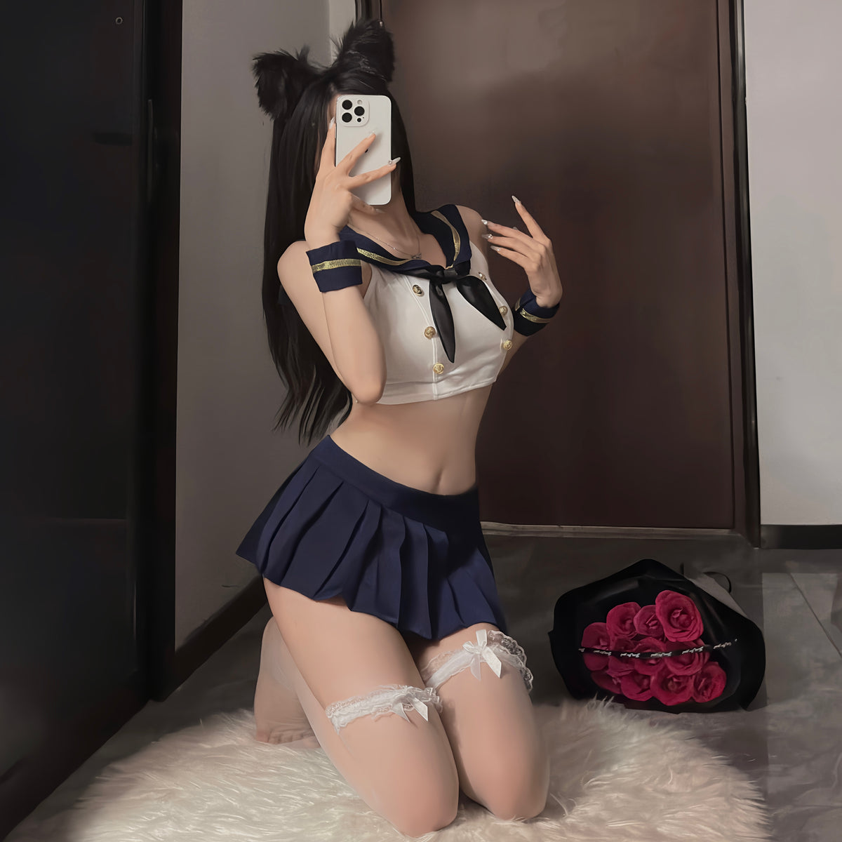 水手服百褶裙COS